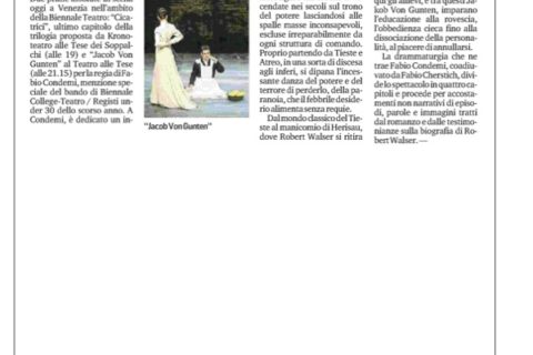 Corriere Alpi - Condemi