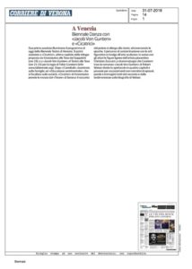 Corriere Verona - Kronoteatro e Condemi